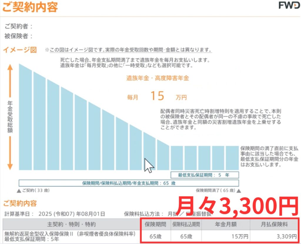 保険チャンネルでの保険見積もり２