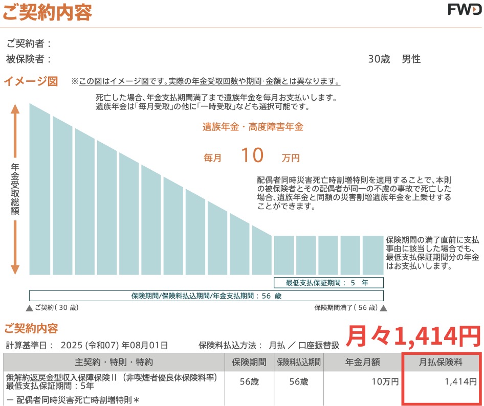 ほけんのパブれの生命保険