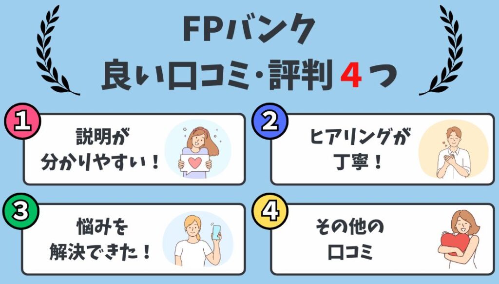 FPバンクの良い口コミ