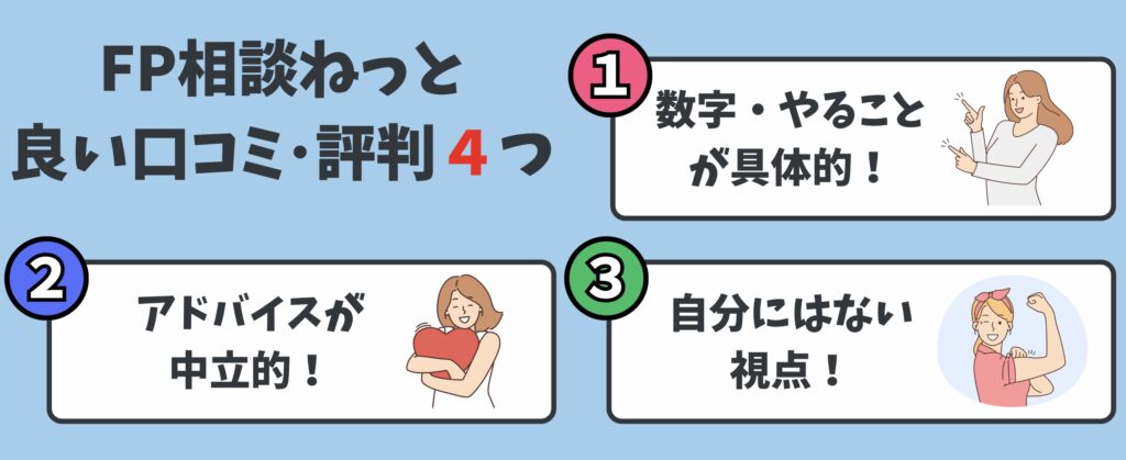 FP相談ねっとの良い口コミ