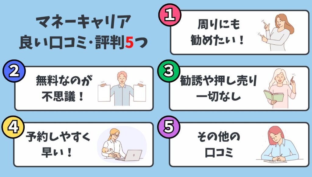 マネーキャリアの良い口コミ