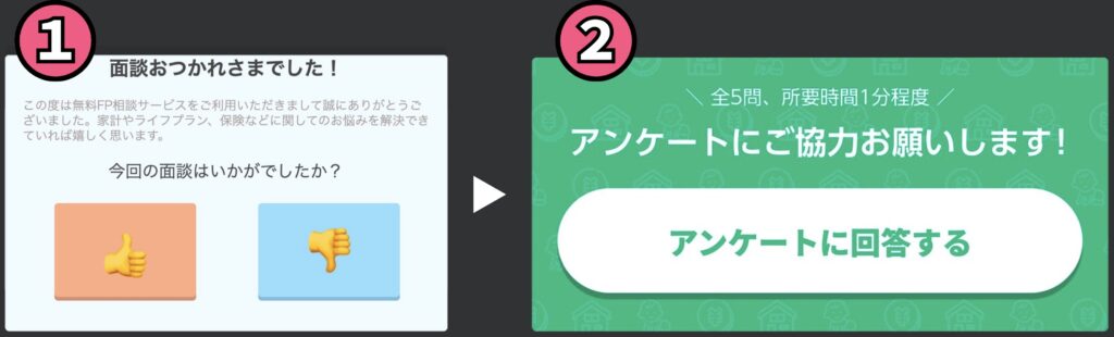マネーキャリアのアンケート