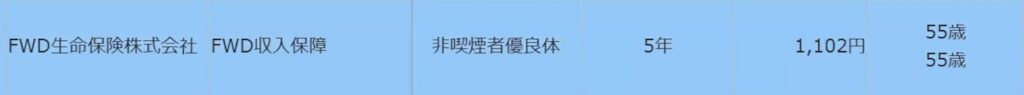 実際の見積もり画面1